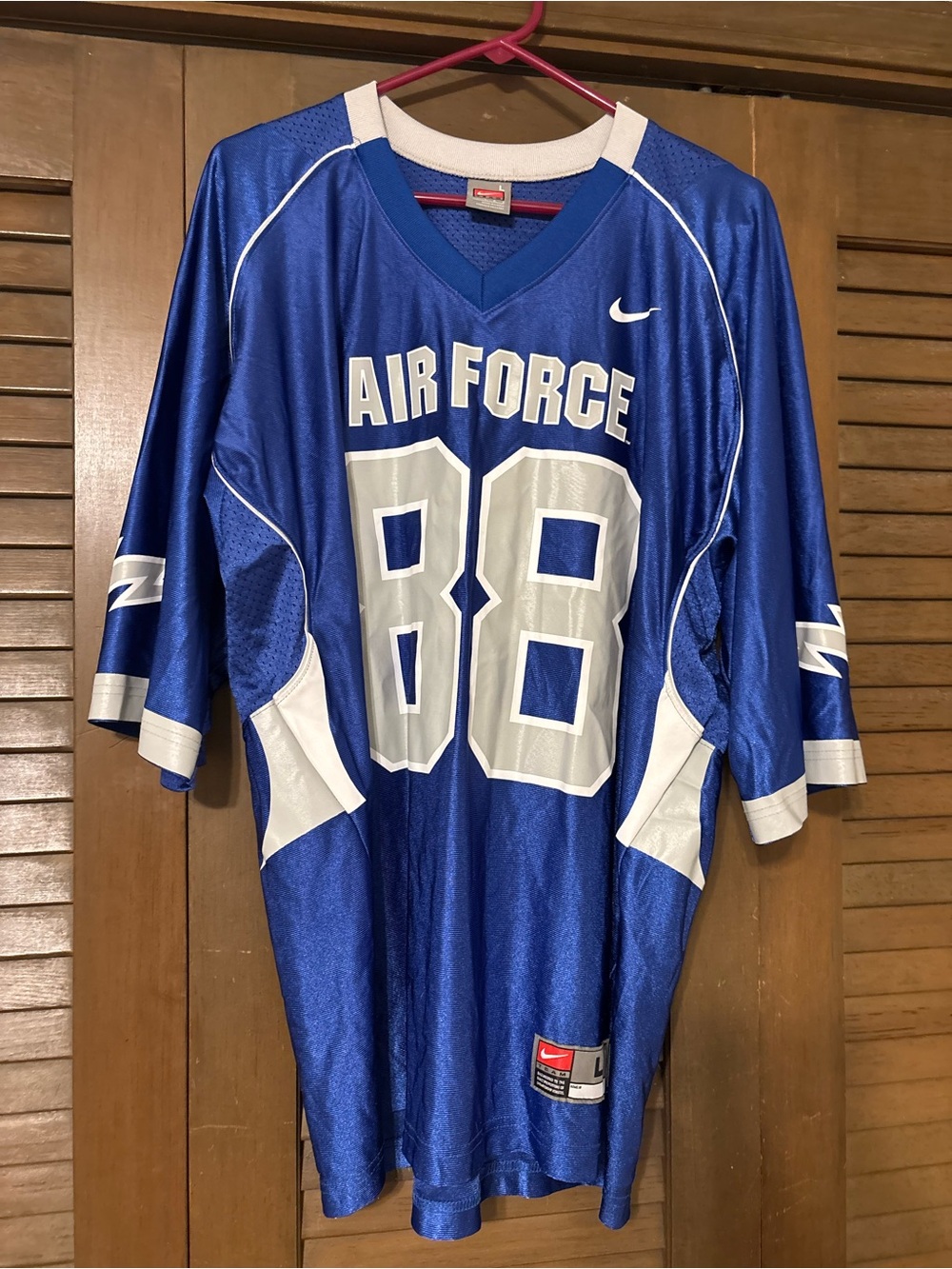 Nike Blue & White Air Force 88 Men's Jersey